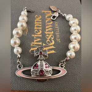 Vivienne Westwood imitation pearls bracelet